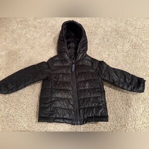 Unisex Toddler Primary Hooded Down Jacket Black 18-24mo